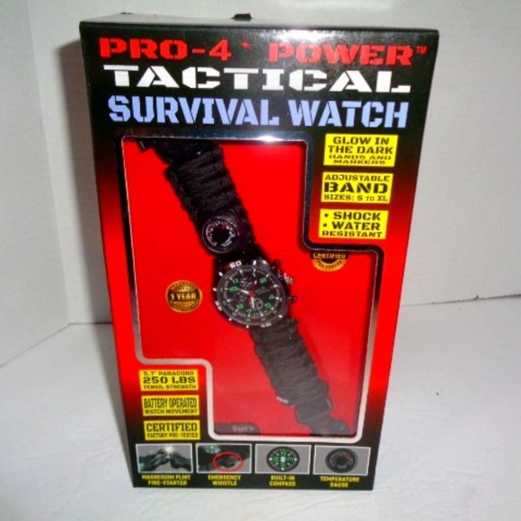 Pro4 Accessories Pro4 Power Tactical Survival Watch New In Box